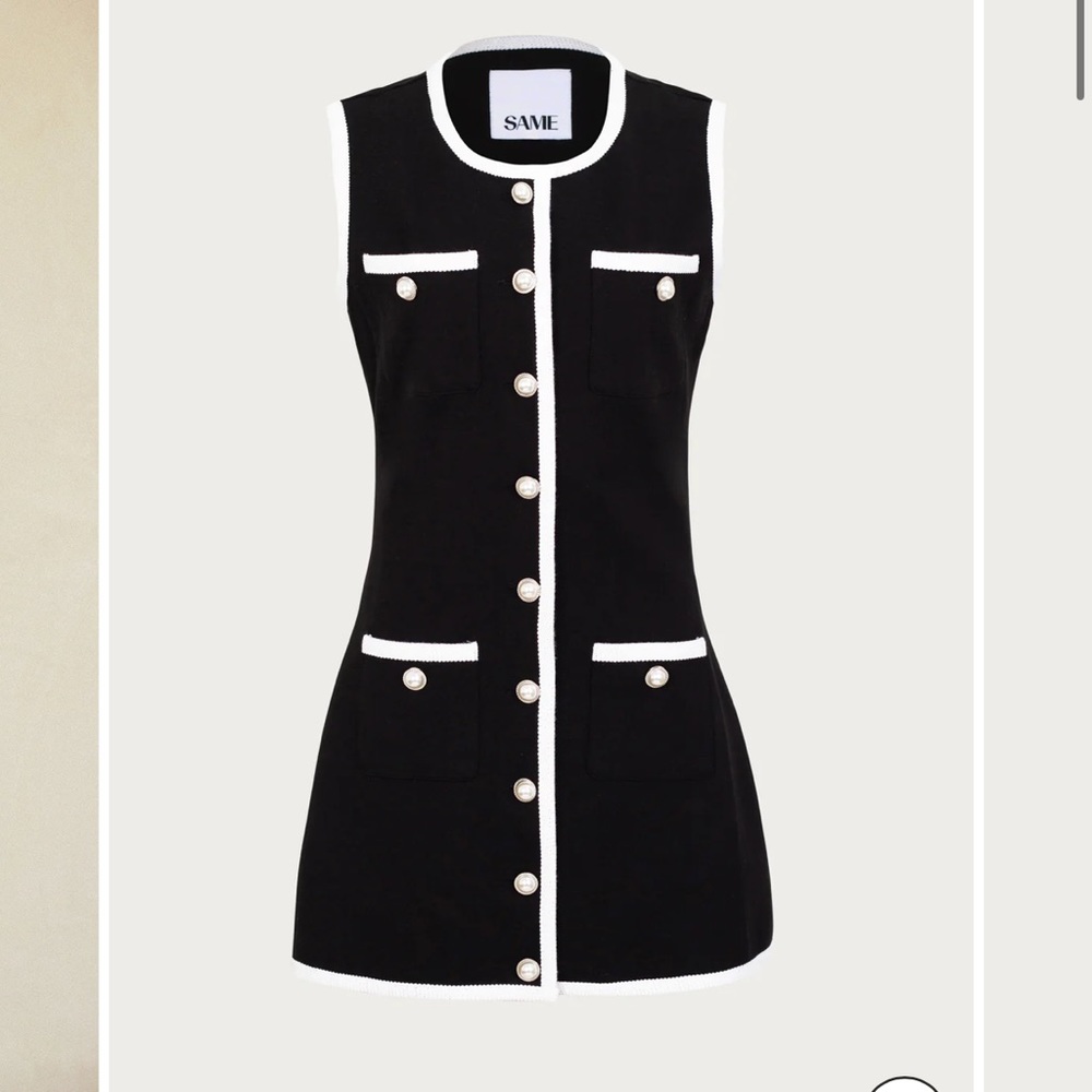 Same Grace Dress Black Knit